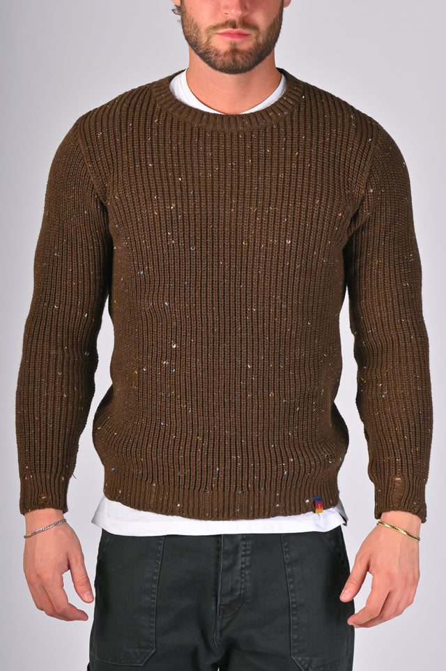 Men's round neck sweater DM 2203 - Displaj