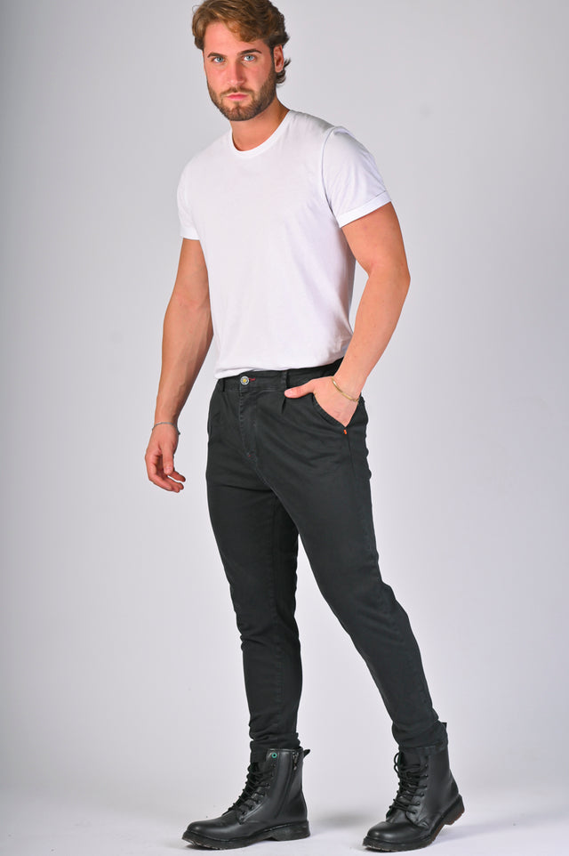 Men's cotton trousers FW 5123 various colors - Displaj