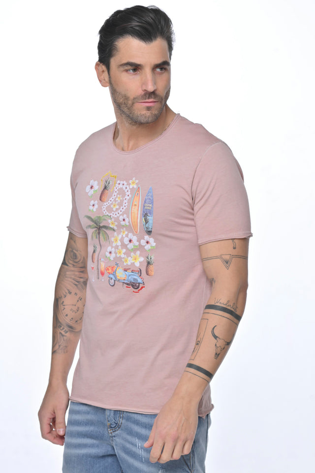 Men's cotton DPE 2308 t-shirt in various colors - Displaj