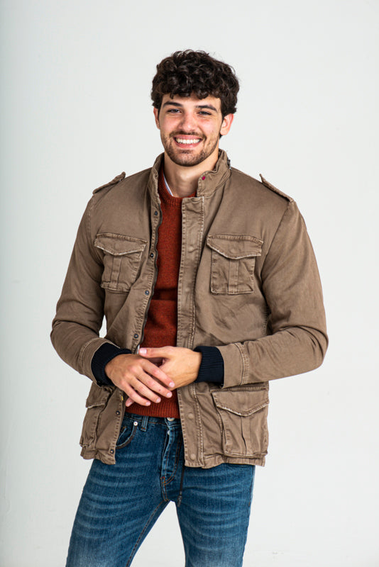 Man jacket with pockets AI 7223 various colors - Displaj