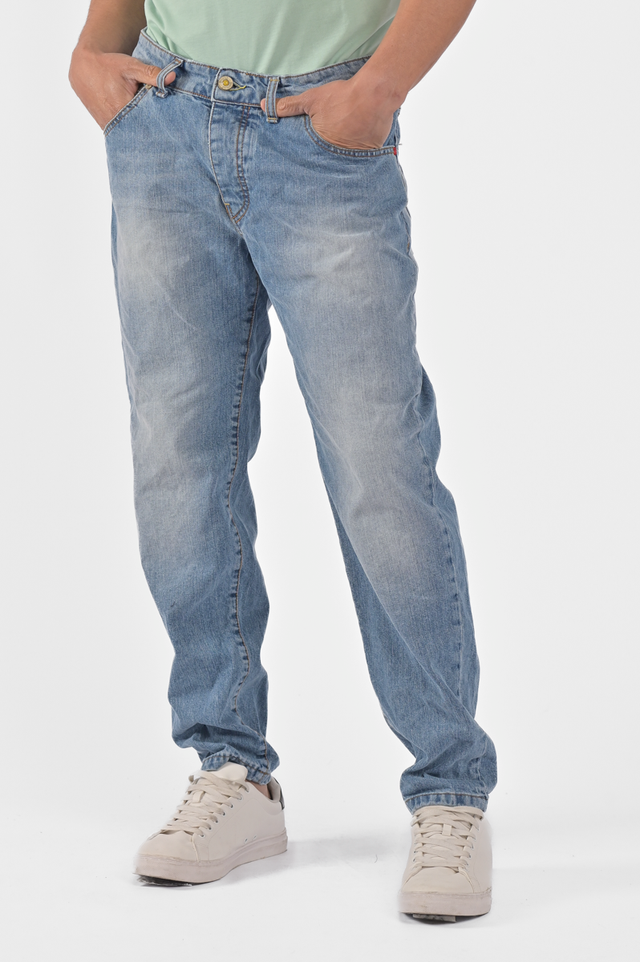 Jeans man regular fit NEW WOLF MUSIC CHIARO - Displaj
