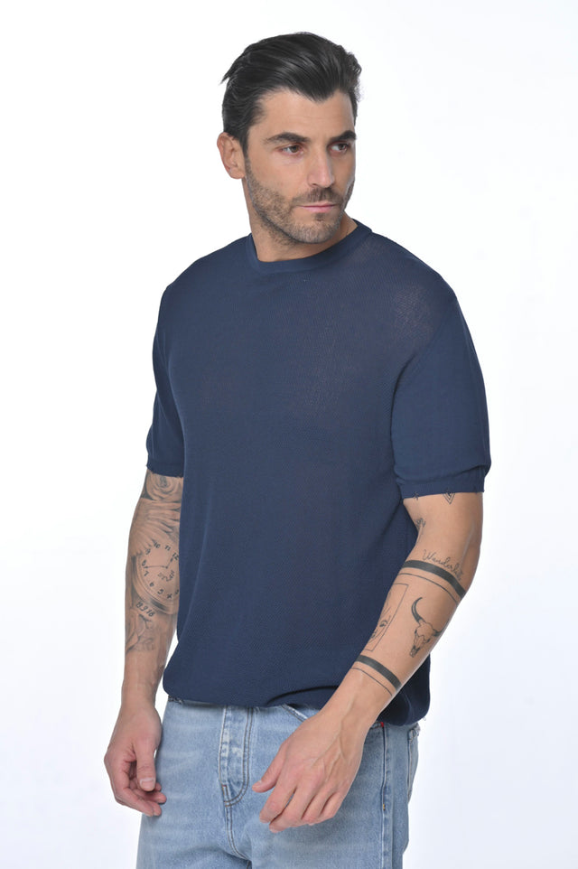 T-shirt man blu DSP 23P1 - Displaj