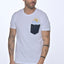 T-shirt uomo bianca con stampa DPE 2311 - Displaj