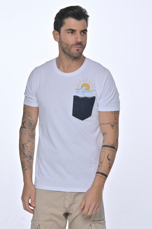 Men's t-shirt with pocket DPE 2330 various colors - Displaj