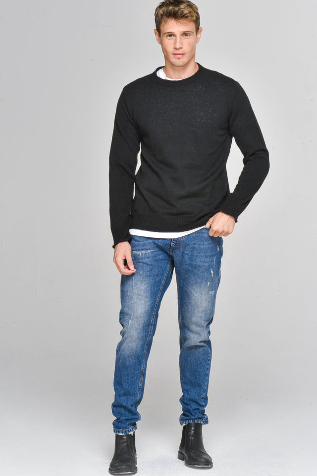 Men's crewneck sweater DSP 2354 - Displaj