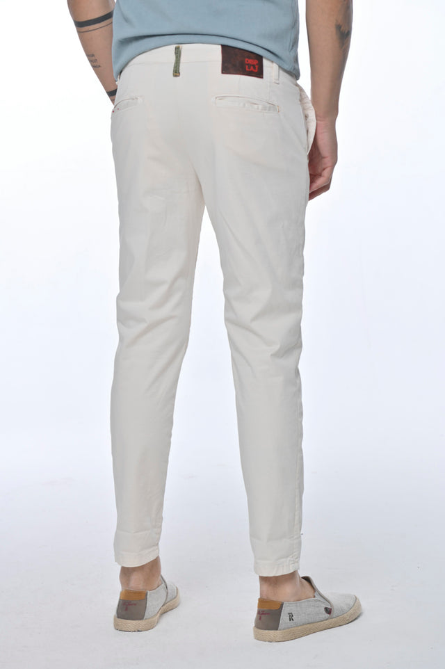 Tapered fit men's trousers PE 0123 Satin various colors - Displaj