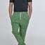 ROBY LINO green tapered fit men's trousers - Displaj