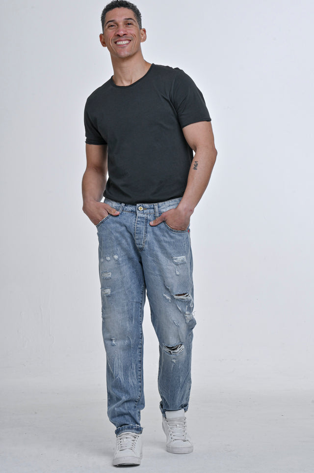 Jeans uomo regular fit NEW WOLF PR 24 - Displaj