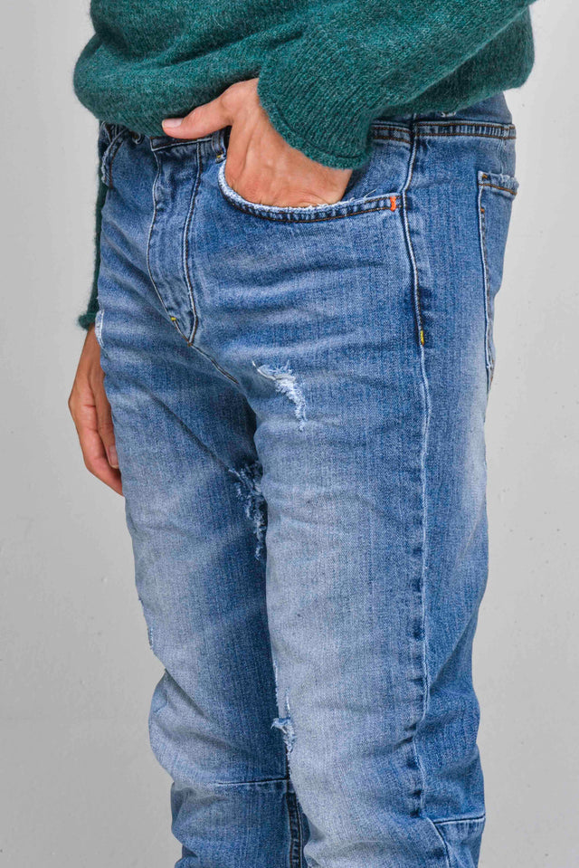 Jeans uomo tapered fit AI 1223 - Displaj