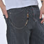 Pop Bull LK/9 black loose fit men's trousers - Displaj