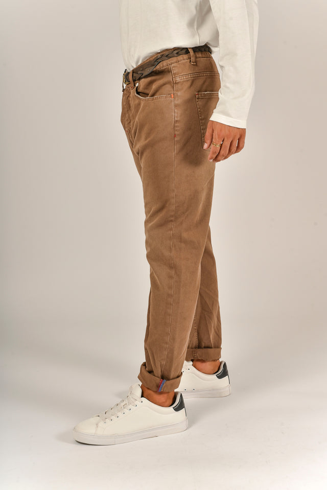 Men's regular fit cotton trousers in various colors FW 1221 - Displaj