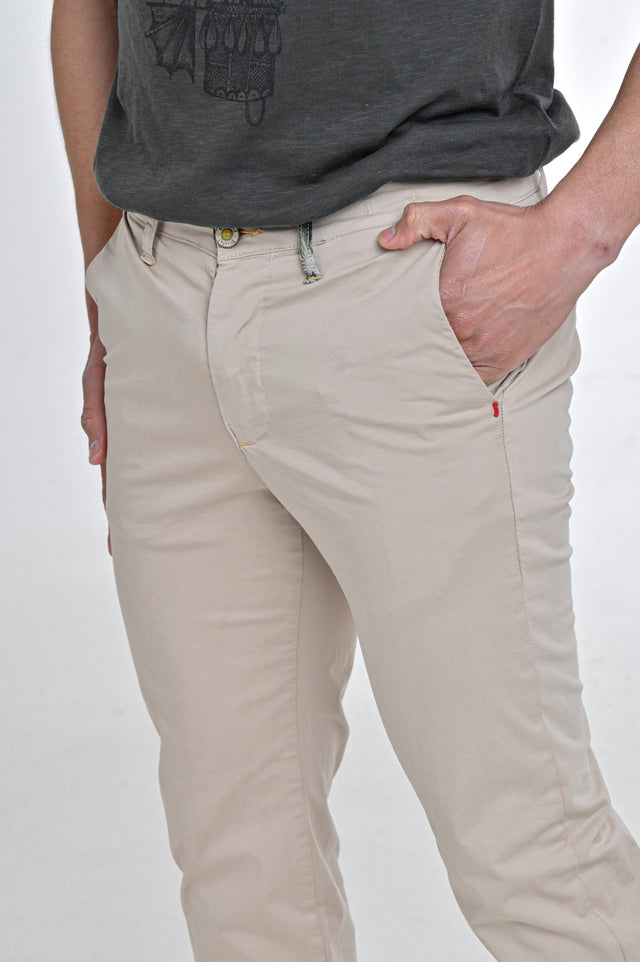 Tapered fit men's trousers Sonic Satin various colors - Displaj